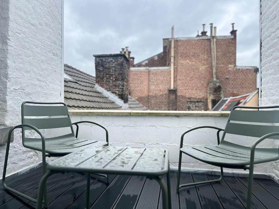 Duplex Chic Et Spacieux - Hypercentre Liège Zewnętrze zdjęcie